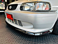 Toyota tazz 2000 up 3pce sti style plastic front spoiler