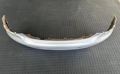 OEM preowned POLO 6R REAR BUMPER silver