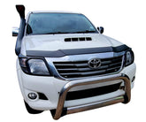 Bonnet guard HILUX D4D stick on Matt black