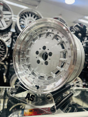 17” AS- BENZ CAPS 5/112 SILVER RIMS