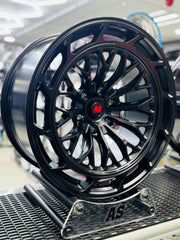 20” CONCAVO SERIES BT600 MATT BLACK BAKKIE RIMS 6/139 PCD