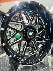 20” M7458 20X10j 6x139 BAKKIE GLOSS BLACK RIMS