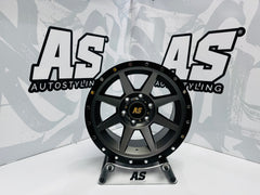 17” AS-8003 4x4 rims 6/139 PCD MATT GREY