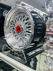 15 ” AS MESH BB5 4/100 & 5/100 multi pcd SILVER - Autostyling Klerksdorp