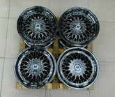 18” AS- MESH 5/100 5/120 SILVER CHROME