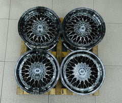 18” AS- MESH 5/100 5/120 SILVER CHROME