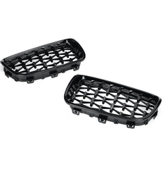 BMW F20/21 1 series PRE FACELIFT MILLION STAR KIDNEY GRILLS GLOSS BLACK