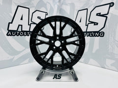 17” AS-991 5/100 PCD to fit POLO GLOSS BLACK