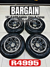 16” BAKKIE RIMS USED WITH CONTI TYRES