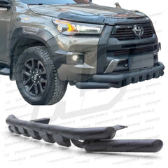 TOYOTA HILUX 2016+ BUMPER GUARD / NUDGE BAR / STYLING BAR BLACK - Autostyling Klerksdorp