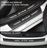 Jetour T2 (25-On) DOOR SILL PROTECTION STICKER CARBON - Autostyling Klerksdorp