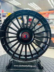 17” A-LINE LE MANS 4x100 & 4x108 BLACK