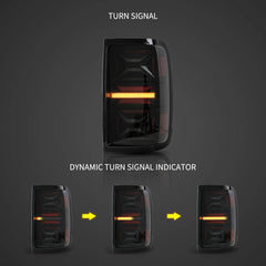 VLAND Full LED Tail Lights For VW AMAROK 2010+