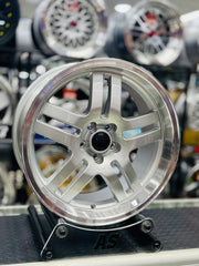 17" AS- TDI STEP 5/100 SILVER WHEELS