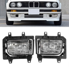 BMW E30 CLEAR FOG LIGHTS