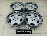18” WORK RYVER 3 pce split wheels 5x120 pcd