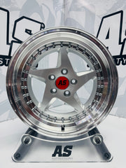 15” AS- M7908 5x100 SILVER