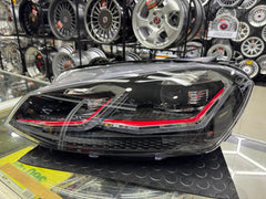 VW Golf 7 / MK7 ( MK7.5 GTI look ) TSI HEADLIGHTS for halogen spec 2013-2016 (NOT suitable for Golf GTI and Golf R with HID ) - Autostyling Klerksdorp