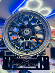 17" AS- LSR 5/100 MATT GREY WHEELS