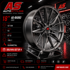 18” DUBAI CONCEPTS BX092 6/139 bakkie 4x4 rims - Autostyling Klerksdorp