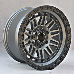 17” AS-F87 GM 4x4 rims 6/139 PCD GUNMETAL