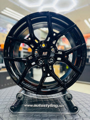 17” AS- GT180 GLOSS BLACK 5/114 PCD