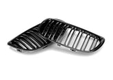 BMW E92 FACE LIFT M4 GLOSS BLACK KIDNEY GRILLS