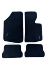 MK1 GOLF VELO- CITI CARPET SET BLK WITH GREY TRIM ( 4PCE )