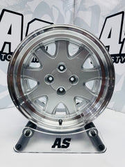 15” AS-TWINCAM DISHED SILVER
