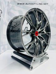 19” AS-F33XL6002 FLOWFORMED WHEELS ( 5x112 MERC & AUDI ) GUNMETAL