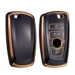 Key cover - BMW F series black & gold