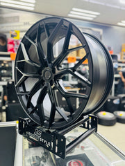 20” JETOUR 5x108 PCD RIMS MATT BLACK FORGED - Autostyling Klerksdorp