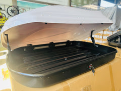 ROOF BOX 500L ABS PLASTIC WHITE TOP