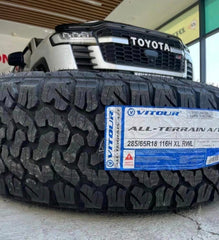 285/65/18 VITOUR ALL TERRAIN WHITE LETTER TYRE