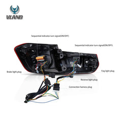 VLAND LED Tail Lights (Laser DRL) - BMW / F30 / F80 / 3-Series / M3 |