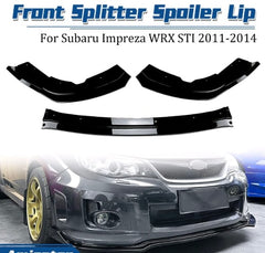 SUBARU WRX STI 2011-2013 3PCE FRONT SPOILER