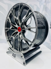 19” AS-F33XL6002 FLOWFORMED WHEELS ( 5x112 MERC & AUDI ) GUNMETAL