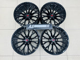 20” CONCAVO 06 GLOSS BLACK BAKKIE RIMS 6/139 PCD