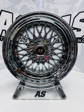 17” AS® CHROME WITH CHROME STUDS 4x100 & 5x100 8.5j/ 10j