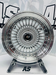 17” AS- SUPERMESH 8.5/10j 4/100 & 4/114 SILVER - Autostyling Klerksdorp