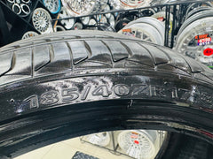 185/40/17 LANDSAIL TYRE (USED) 80% TREAD