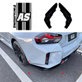 G87 M2 Rear splitter Gloss Black Trim BMW G87 M2 Coupe 2022-2024
