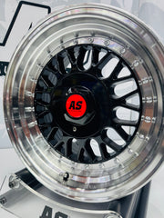 15” M7500 4/100 4/114 BLACK