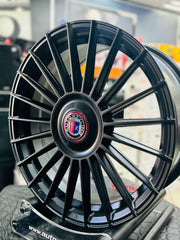 17” A-LINE LE MANS 4x100 & 4x108 BLACK