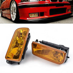 FOG LIGHTS FOR BMW E36 ORANGE