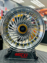17” AS SUPERFIN (Q) 4x100 & 4x108 silver wheels