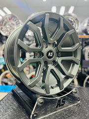 17 ” AS RAPTOR 6x139 4x4 BAKKIE WHEELS SATIN GREY