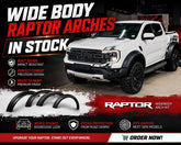 WIDE BODY FENDER FLARE KIT (50mm wider ) - OE COLOR (2022+ FORD RANGER RAPTOR) NOW INSTOCK ‼️. - Autostyling Klerksdorp