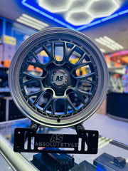 17" AS- LSR 5/100 MATT GREY WHEELS