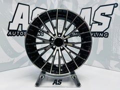 19” AMG MACHINE BLACK 5x112 narrow wide wheels - Autostyling Klerksdorp